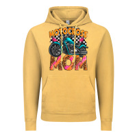 Vintage Mustard motocross mom Vintage Hoodie - texasbilliewilder