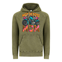 Vintage Olive motocross mom Vintage Hoodie - texasbilliewilder