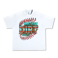 White rub some dirt on it softball Urban Heavy Tee - HRA Design Shop