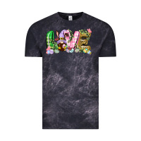 Cloud Black Love Easter gnome Easter Day Vintage Tee - CowGirlArtShop