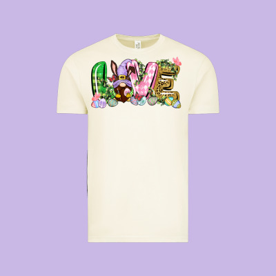 Love Easter Gnome Easter Day Vintage Tee Designed By Cowgirlartshop
