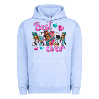 Pigment Grape Ice Best Mom Ever Afro Woman Urban Hoodie - texasbilliewilder