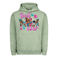 Pigment Oil Green Best Mom Ever Afro Woman Urban Hoodie - texasbilliewilder