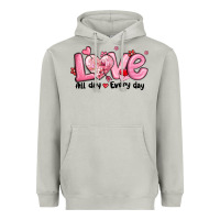 Moon Dust love all day every day Heavyweight Hoodie - MaliasSmallBusiness