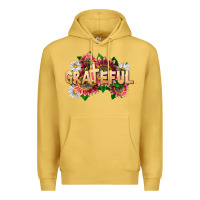Antique Gold Grateful Religious Premium Hoodie - LillyAllenDesigns