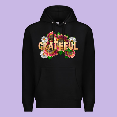 Grateful Religious Premium Hoodie Designed By Lillyallendesigns
