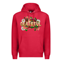 Cardinal Grateful Religious Premium Hoodie - LillyAllenDesigns