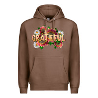 Chestnut Grateful Religious Premium Hoodie - LillyAllenDesigns