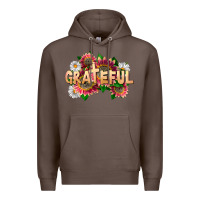 Coffee Grateful Religious Premium Hoodie - LillyAllenDesigns