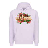 Lilac Grateful Religious Premium Hoodie - LillyAllenDesigns