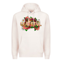 Pale Pink Grateful Religious Premium Hoodie - LillyAllenDesigns