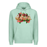 Seafoam Grateful Religious Premium Hoodie - LillyAllenDesigns