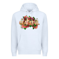 White Grateful Religious Premium Hoodie - LillyAllenDesigns