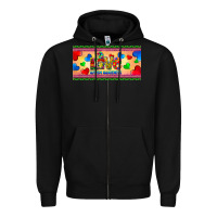 Black love autism awareness license plate template Zipper Hoodie - BarkalooDesign
