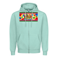 Seafoam love autism awareness license plate template Zipper Hoodie - BarkalooDesign