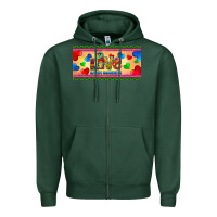 Sports Green love autism awareness license plate template Zipper Hoodie - BarkalooDesign