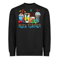 Black math teacher coffee cups Heavyweight Sweatshirt - Zillion Design Studio