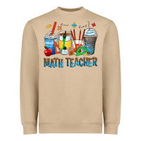 Mushroom math teacher coffee cups Heavyweight Sweatshirt - Zillion Design Studio