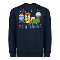 Math Teacher Coffee Cups Heavyweight Sweatshirt | Teevron