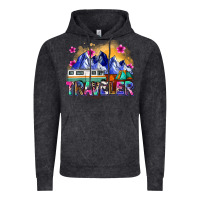 Vintage Black traveler Vintage Hoodie - Zillion Design Studio