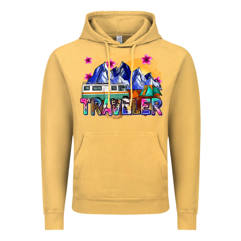 Traveler Vintage Hoodie by Zillion Design Studio | Teevron