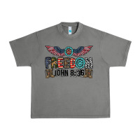 Tornado freedom john Urban Heavy Tee - CowhideDigitalArt