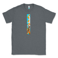 Charcoal Heather butterfly fall Classic Tee - BundleAndBundleShop