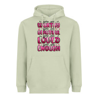Matcha you are worthy you are beautiful Heavyweight Hoodie - MaliasSmallBusiness
