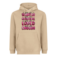 Mushroom you are worthy you are beautiful Heavyweight Hoodie - MaliasSmallBusiness