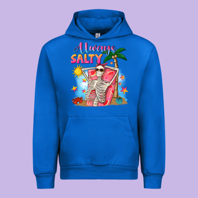 Always Salty Urban Hoodie Designed By Nancycooperartshop