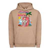 Pigment Burro Always salty Urban Hoodie - NancyCooperArtShop