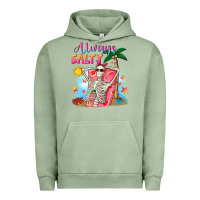 Pigment Oil Green Always salty Urban Hoodie - NancyCooperArtShop