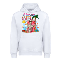 White Always salty Urban Hoodie - NancyCooperArtShop