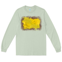 Matcha gemstone yellow leopard background Long Sleeve Tee - JahusDesignShop