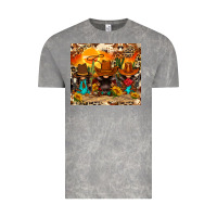 Cloud Rock western gnomies Vintage Tee - FaDigitalArtStudio