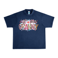 Navy most loved granny Urban Heavy Tee - RacoonDesign