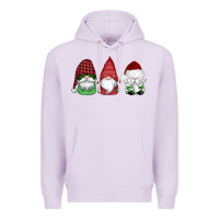 Lilac christmas gnomes Premium Hoodie - AdoDesignShop