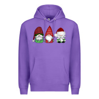 Purple christmas gnomes Premium Hoodie - AdoDesignShop