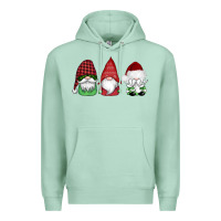 Seafoam christmas gnomes Premium Hoodie - AdoDesignShop