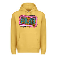 Antique Gold Western Pray Religious Premium Hoodie - LillyAllenDesigns