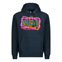 Navy Western Pray Religious Premium Hoodie - LillyAllenDesigns