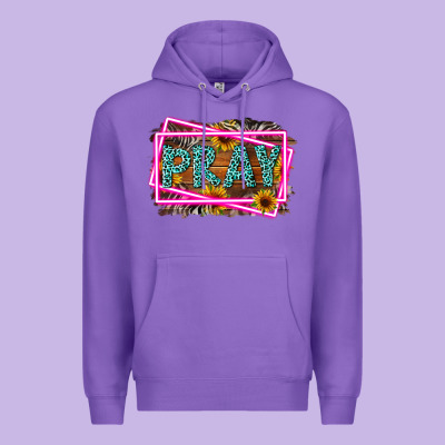 Western Pray Religious Premium Hoodie Designed By Lillyallendesigns