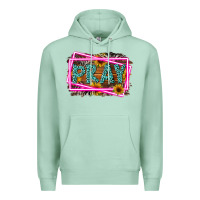 Seafoam Western Pray Religious Premium Hoodie - LillyAllenDesigns