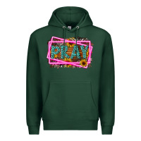 Sports Green Western Pray Religious Premium Hoodie - LillyAllenDesigns