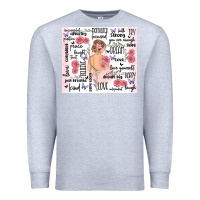 Heather Grey self care Premium Sweatshirt - MaliasSmallBusiness