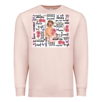 Pale Pink self care Premium Sweatshirt - MaliasSmallBusiness