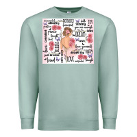 Seafoam self care Premium Sweatshirt - MaliasSmallBusiness