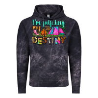 Cloud Black i'm fulfilling my destiny Vintage Hoodie - Zillion Design Studio