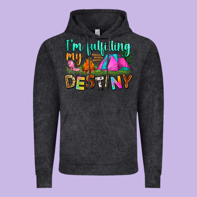 I'm Fulfilling My Destiny Vintage Hoodie Designed By Zillion Design Studio
