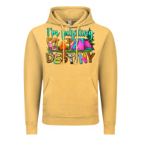 Vintage Mustard i'm fulfilling my destiny Vintage Hoodie - Zillion Design Studio
